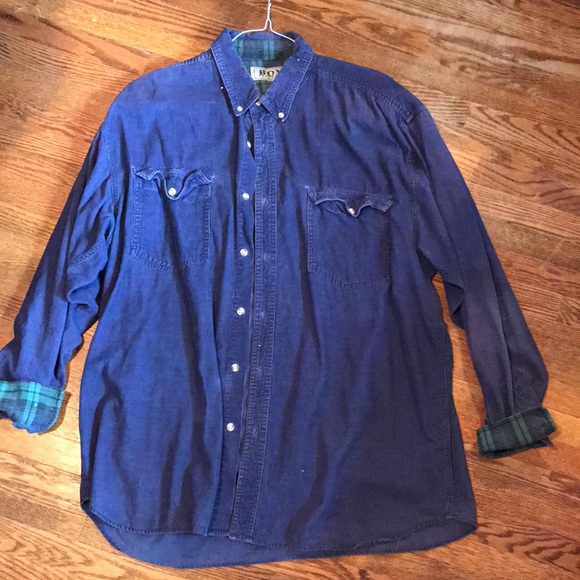 Vintage Corduroy Button Down - Picture 1 of 3